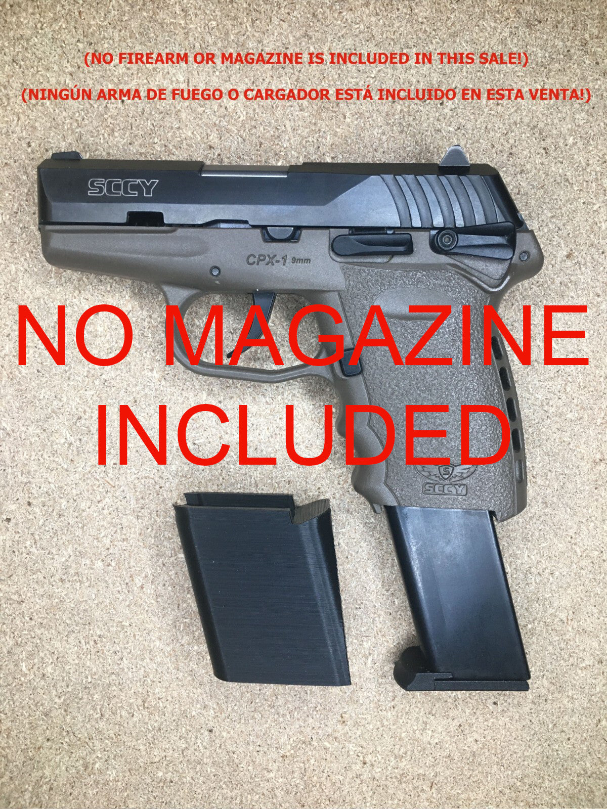 Sleeve for SCCY CPX-2 CPX-1  Gen 2. for 20 RD PROMAG (READ DESCRIPTION)