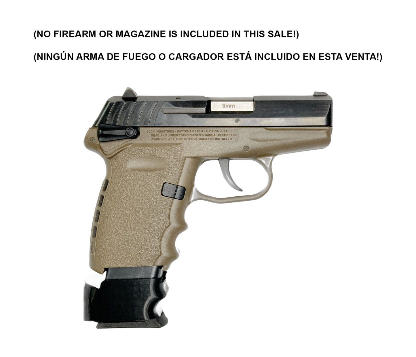 Sleeve for SCCY CPX-2 CPX-1  Gen 2. for 15 RD PROMAG V2 (READ DESCRIPTION)