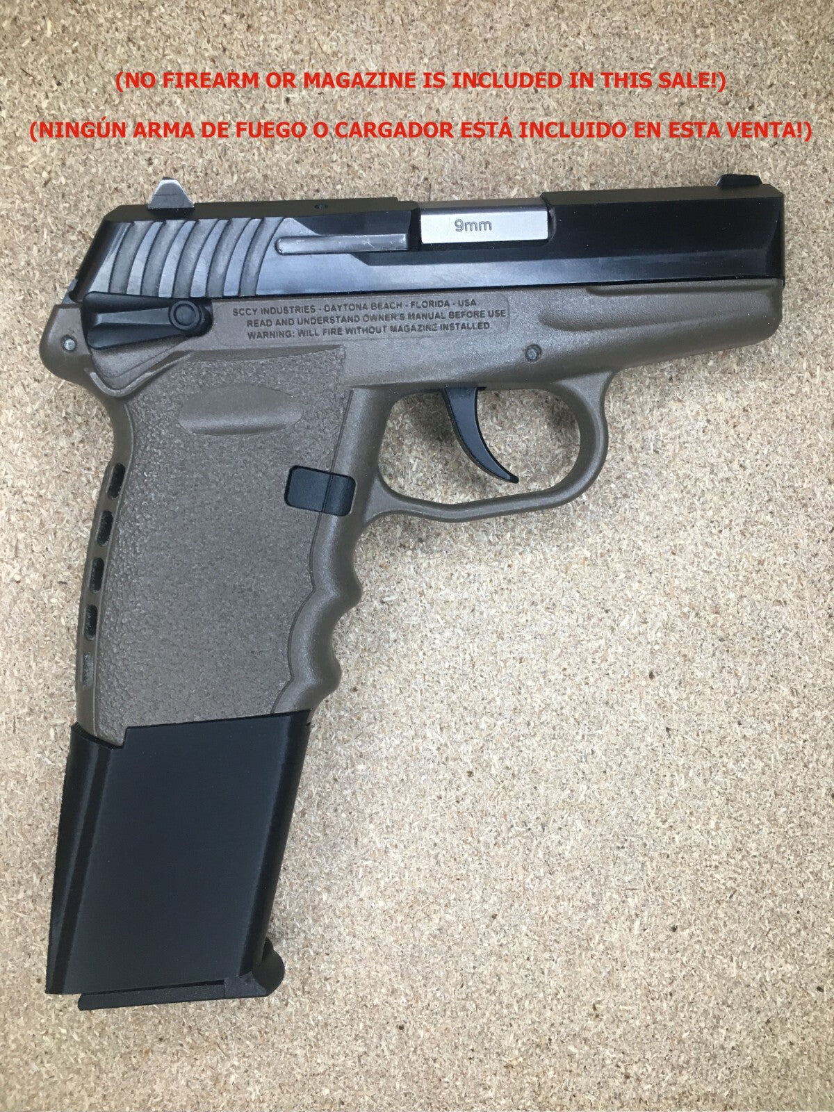 Sleeve for SCCY CPX-2 CPX-1  Gen 2. for 20 RD PROMAG (READ DESCRIPTION)