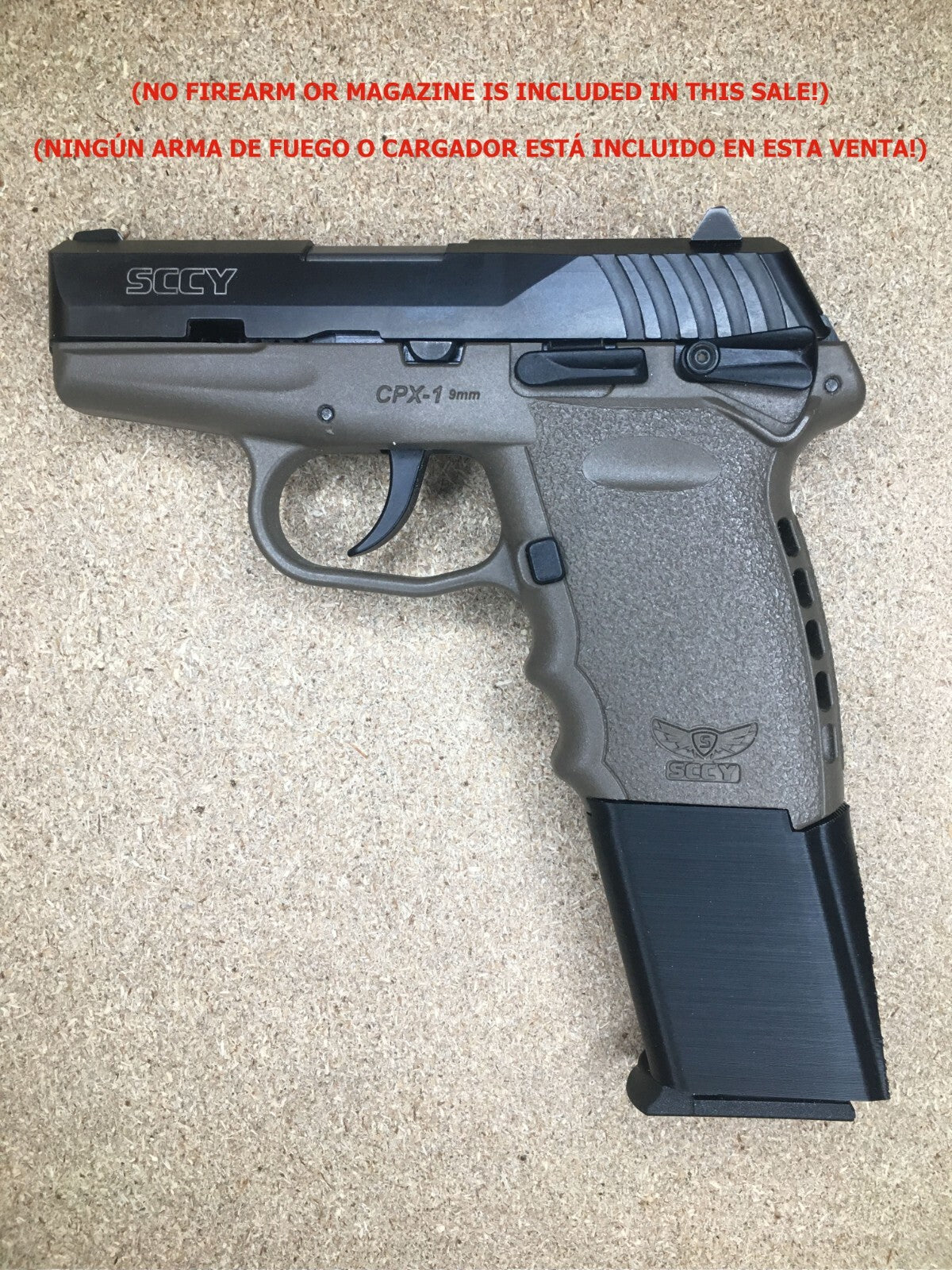 Sleeve for SCCY CPX-2 CPX-1  Gen 2. for 20 RD PROMAG (READ DESCRIPTION)