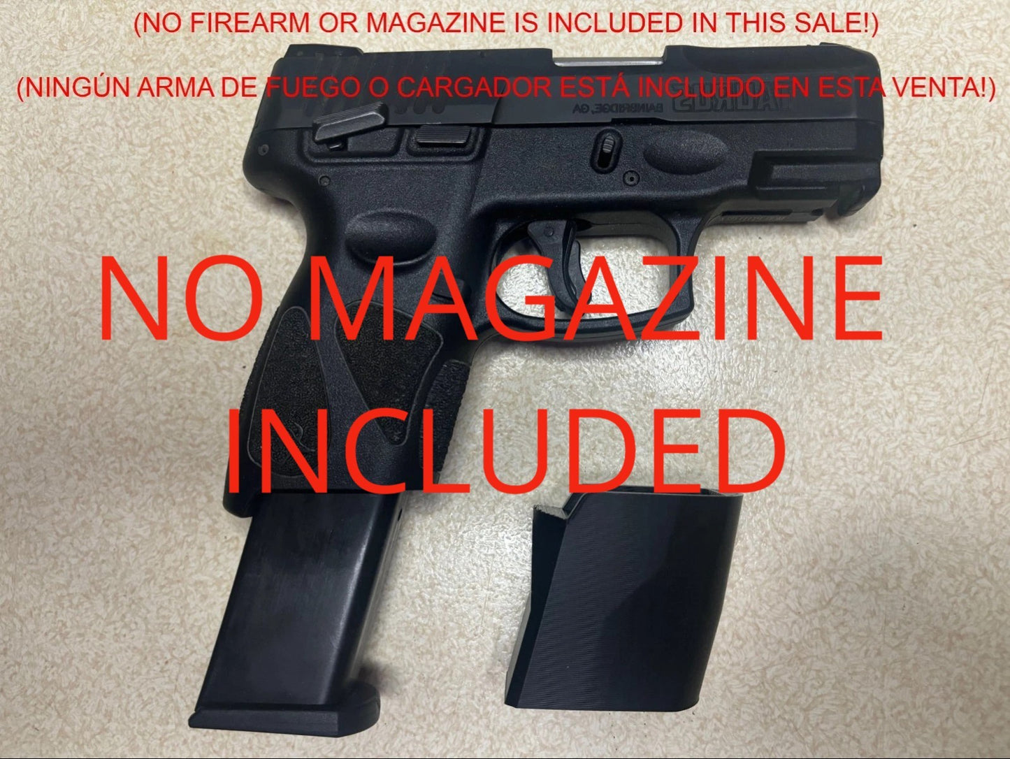 SLEEVE FOR TAURUS 20RD PROMAG – FITS G2C / G3C / PT111 G2 (READ DESCRIPTION)