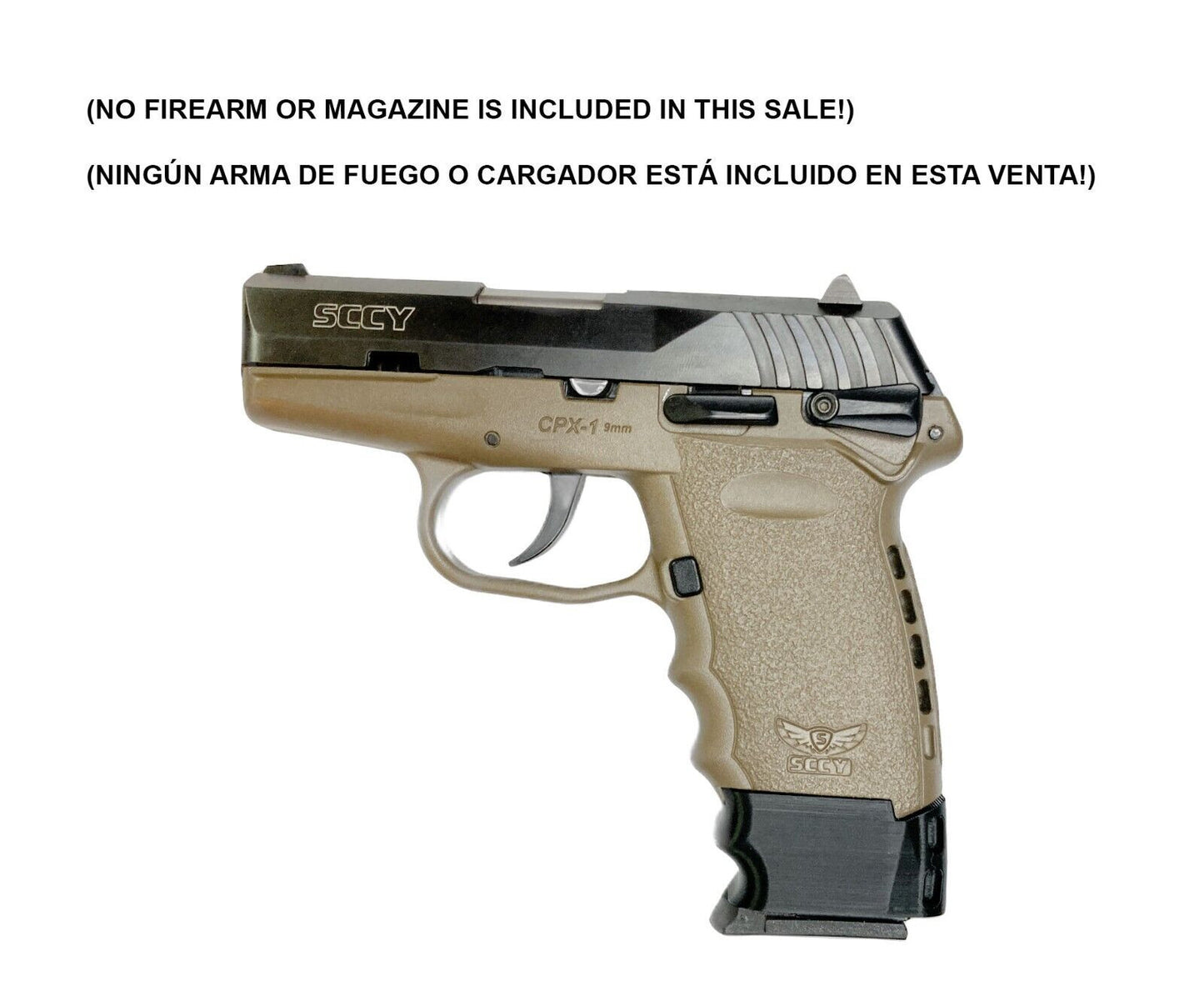 Sleeve for SCCY CPX-2 CPX-1  Gen 2. for 15 RD PROMAG V2 (READ DESCRIPTION)